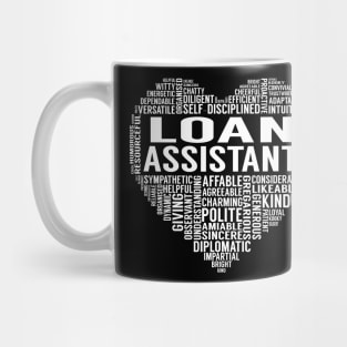 Loan Assistant Heart Mug